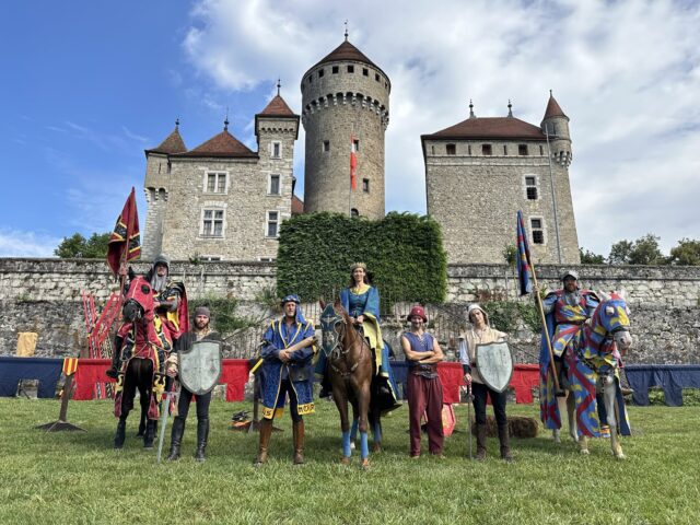 troupe tournois chevaliers
